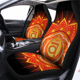 Swadhisthana Chakra Mandala Print Universal Fit Car Seat Covers 102422