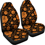 Swadhisthana Chakra Pattern Print Universal Fit Car Seat Covers 102422