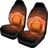 Swadhisthana Chakra Spiritual Print Universal Fit Car Seat Covers 102422