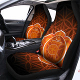 Swadhisthana Chakra Spiritual Print Universal Fit Car Seat Covers 102422