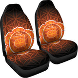 Swadhisthana Chakra Spiritual Print Universal Fit Car Seat Covers 102422