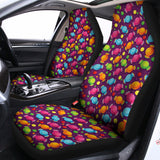 Sweet Candy Pattern Print Universal Fit Car Seat Covers 102422