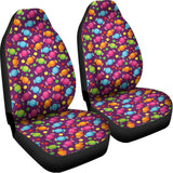 Sweet Candy Pattern Print Universal Fit Car Seat Covers 102422