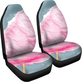 Sweet Cotton Candy Print Universal Fit Car Seat Covers 102422