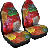 Sweet Gummy Bear Print Universal Fit Car Seat Covers 102422