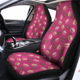 Sweet Macarons Pattern Print Universal Fit Car Seat Covers 102422