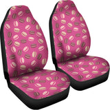 Sweet Macarons Pattern Print Universal Fit Car Seat Covers 102422