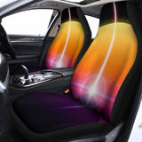 Synthwave Pyramid Print Universal Fit Car Seat Covers 102422