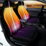 Synthwave Pyramid Print Universal Fit Car Seat Covers 102422