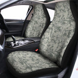 Tan Digital Camo Pattern Print Universal Fit Car Seat Covers 102422