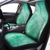Teal Marble Print Universal Fit Car Seat Covers 102422
