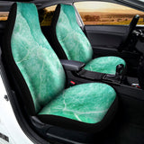 Teal Marble Print Universal Fit Car Seat Covers 102422
