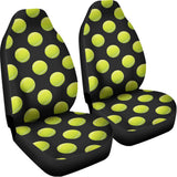 Tennis Balls Pattern Print Universal Fit Car Seat Covers 102422