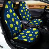 Tennis Sport Pattern Print Universal Fit Car Seat Covers 102422