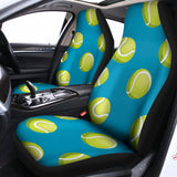 Tennis Theme Pattern Print Universal Fit Car Seat Covers 102422