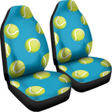 Tennis Theme Pattern Print Universal Fit Car Seat Covers 102422