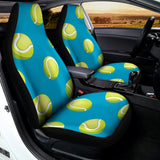 Tennis Theme Pattern Print Universal Fit Car Seat Covers 102422