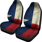 Texas Flag Print Universal Fit Car Seat Covers 102422