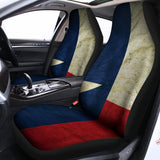 Texas Flag Print Universal Fit Car Seat Covers 102422