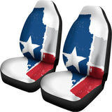 Texas State Flag Print Universal Fit Car Seat Covers 102422