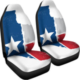 Texas State Flag Print Universal Fit Car Seat Covers 102422
