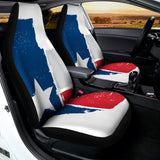 Texas State Flag Print Universal Fit Car Seat Covers 102422