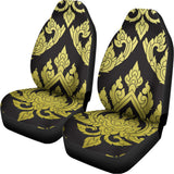 Thai Ornament Pattern Print Universal Fit Car Seat Covers 102422