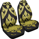 Thai Ornament Pattern Print Universal Fit Car Seat Covers 102422