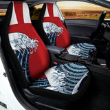 The Great Kanagawa Wave Print Universal Fit Car Seat Covers 102422