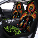 The Seven Chakras Print Universal Fit Car Seat Covers 102422