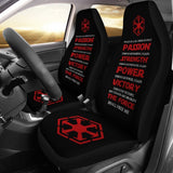 The Sith Code Universal Fit Car Seat Covers 102422