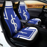 The Star Of Life Paramedic Symbol Print Universal Fit Car Seat Covers 102422
