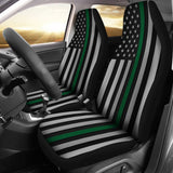 Thin Green Line Universal Fit Car Seat Covers 102422