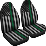 Thin Green Line Universal Fit Car Seat Covers 102422