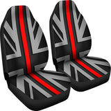 Thin Red Line Union Jack Universal Fit Car Seat Covers 102422