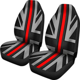 Thin Red Line Union Jack Universal Fit Car Seat Covers 102422
