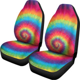 Tie Dye Print Universal Fit Car Seat Covers 102422