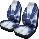 Tie Dye Shibori Print Universal Fit Car Seat Covers 102422