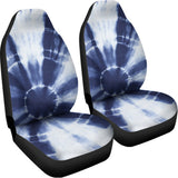Tie Dye Shibori Print Universal Fit Car Seat Covers 102422