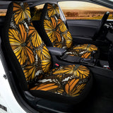 Tiger Monarch Butterfly Pattern Print Universal Fit Car Seat Covers 102422