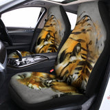 Tiger Painting Print Universal Fit Car Seat Covers 102422