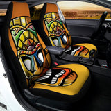 Tiki Totem Print Universal Fit Car Seat Covers 102422