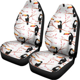 Toco Toucan Pattern Print Universal Fit Car Seat Covers 102422