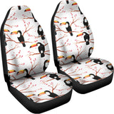Toco Toucan Pattern Print Universal Fit Car Seat Covers 102422