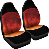 Total Lunar Eclipse Print Universal Fit Car Seat Covers 102422