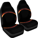 Total Solar Eclipse Print Universal Fit Car Seat Covers 102422