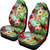 Toucan Parrot Tropical Pattern Print Universal Fit Car Seat Covers 102422