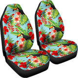 Toucan Parrot Tropical Pattern Print Universal Fit Car Seat Covers 102422