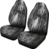 Toy Spiders And Cobweb Print Universal Fit Car Seat Covers 102422