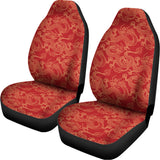 Traditional Chinese Dragon Pattern Print Universal Fit Car Seat Covers 102422